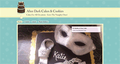Desktop Screenshot of afterdarkcakesandcookies.com
